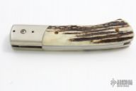 Large Stag Linerlock