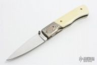 Ivory and Mokume Linerlock