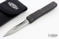 Ultratech D/E Carbon Fiber Top Satin Serrated #2177