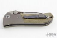 MTX2 D/A Green Canvas 2 Tone Serrated