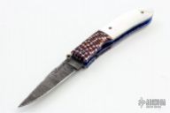 Small Damascus Linerlock