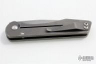 Damascus Drop Point Pocket Knife #2