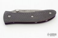 Carbon Fiber and Damascus Linerlock