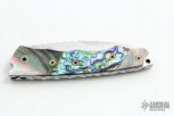 Black Lip Pearl and Abalone Linerlock