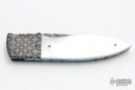 Damascus and Pearl Linerlock