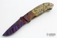 Box Elder and Damascus Linerlock