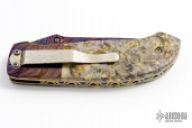 Box Elder and Damascus Linerlock