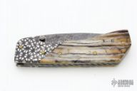 Mammoth Damascus Linerlock