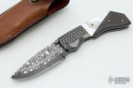 Damascus Linerlock