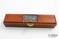 Damascus and Ivory Linerlock