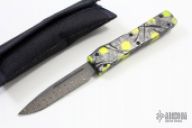 Custom Ultratech S/E Handground Damascus Splash #092