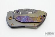 Damascus Pimpsqueak Framelock