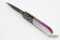 Damascus and Pearl Linerlock