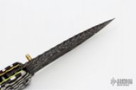 Damascus and Pearl Linerlock