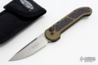 UMS Green Handle Stonewash Serrated #0839 05/2003