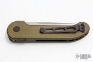 UMS Green Handle Stonewash Serrated #0839 05/2003