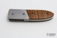 Linerlock Folder Tiger Maple
