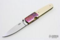 Mammoth Ivory Folding Linerlock