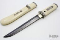 Japanese Damascus Tanto