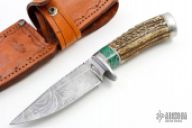 Damascus Fixed Blade