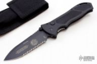 Watson "Trident" Black Serrated Auto