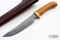 Damascus Hunting Knife