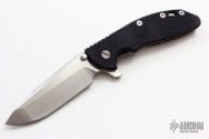 XM-24 Flipper - 4" Tumble Finish Spanto / Black G10 & Tumble