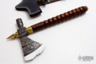 Mokume Pipe Tomahawk