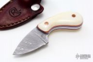 "Pocket Pal" Damascus Skinner