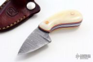 "Pocket Pal" Damascus Skinner