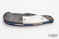 Damascus & Pearl Assisted Linerlock