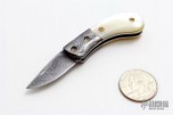 Mini Damascus Slipjoint