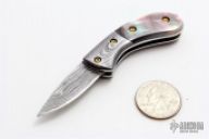 Mini Damascus Slipjoint