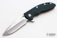 XM-18 Framelock Flipper - 3.5" Spanto Grind w/ Green G10