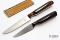 Small Hunting/Kitchen Knife and Companion Knife Set