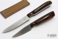 Small Hunting/Kitchen Knife and Companion Knife Set
