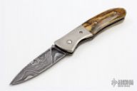Damascus and Mammoth Linerlock