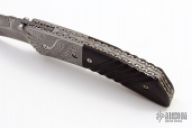 Damascus and Buffalo Linerlock