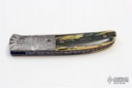 Damascus and Mammoth Linerlock