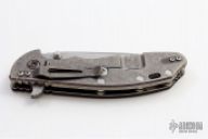 XM-24 Framelock Flipper - 4" (Hand-Ground / Carbon Fiber & Tumble)