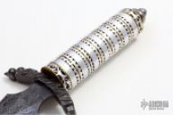 Damascus & Aluminum Dagger