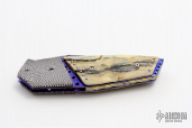 Damascus and Mammoth Linerlock