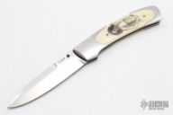 Scrimmed Ivory Lockback