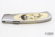 Scrimmed Ivory Lockback