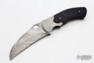 Damascus Hawkbill Folder