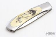 Scrimmed Ivory Lockback