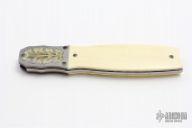 Nude Scrimshawed Linerlock Auto