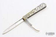 Sterling Vicorian Antique Fruit Knife