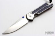 Large Sebenza Classic w/ Blue Calfskin Inlay
