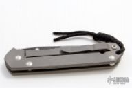 Large Sebenza Unique Graphic Snakeskin Damascus